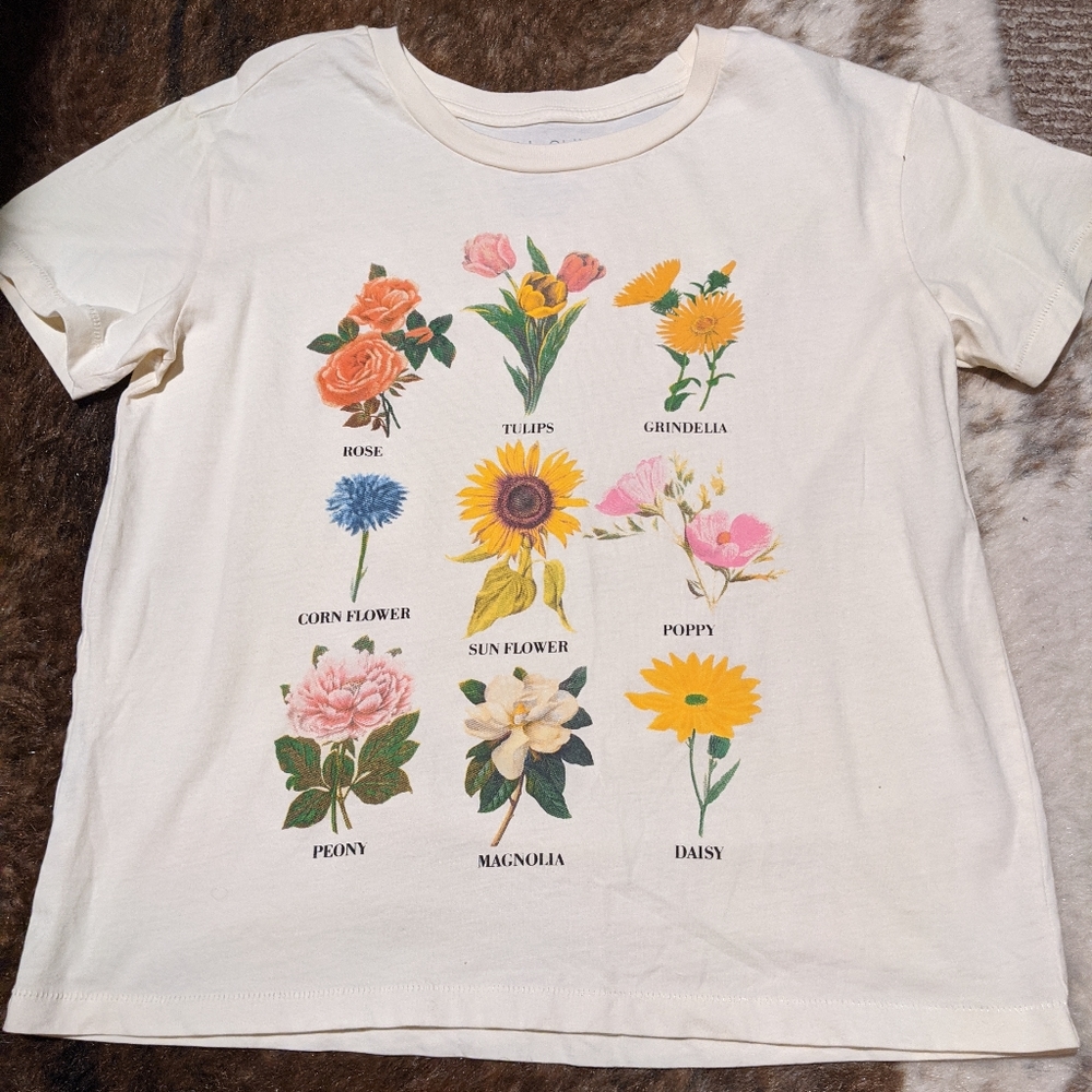 Floral t-shirt